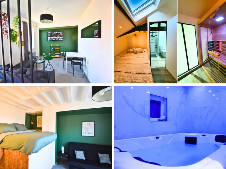 Duo Maisonnette & Jacuzzi